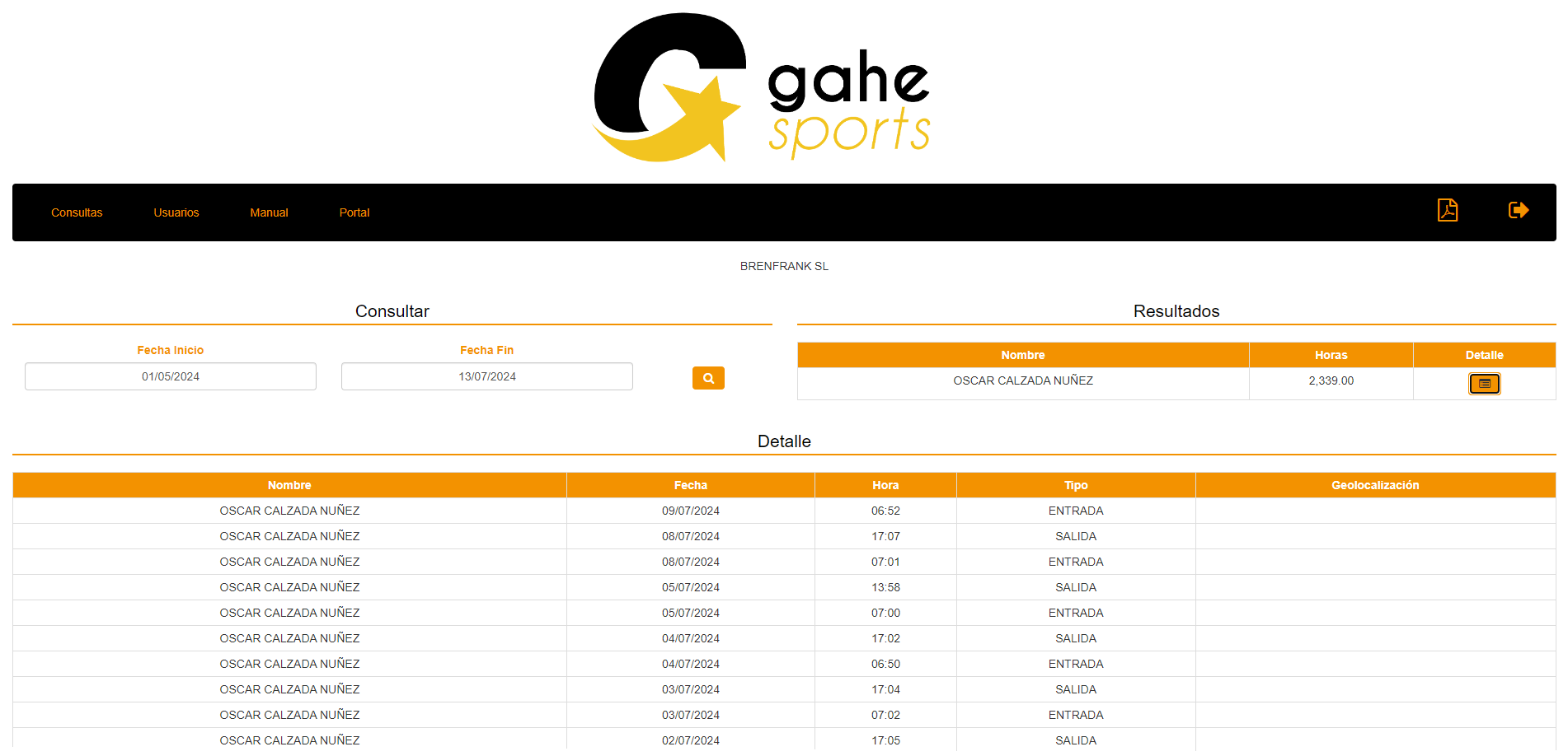 control horario consultas empresas